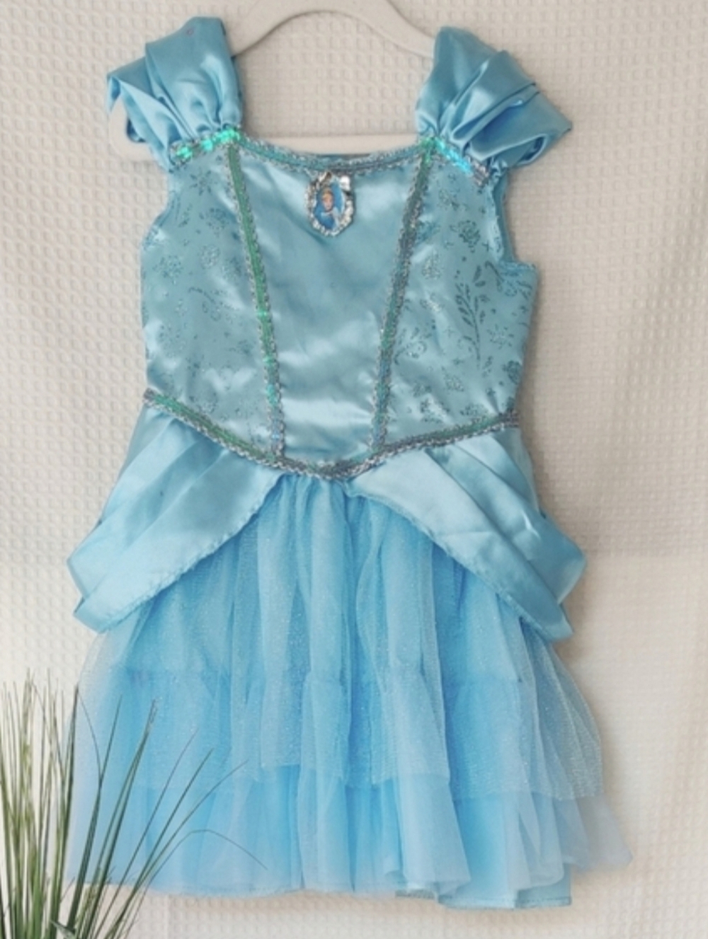 Disney Princess Cinderella Blue Costume Dress Size 4